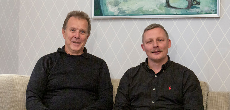 Vice ordförande Torgny Hedlund (KD) och ordförande Henrik Vang